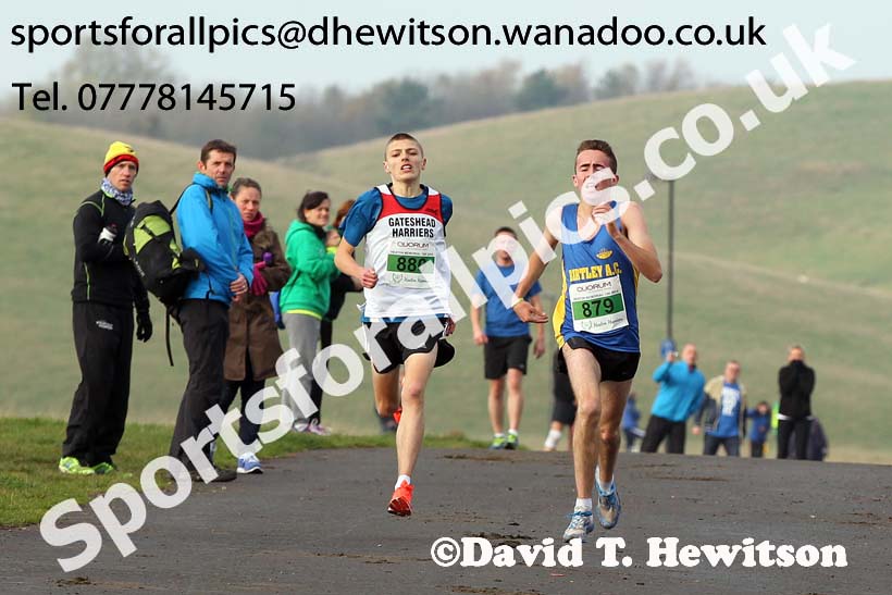 Under-17s and under-20s Heaton Harriers Memorial Road Race. Photo: David T. Hewitson/Sports for All Pics